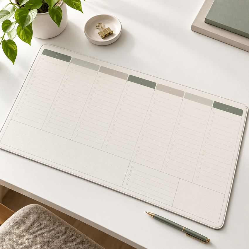 QENAVIRO™ Dayline Undated Planner