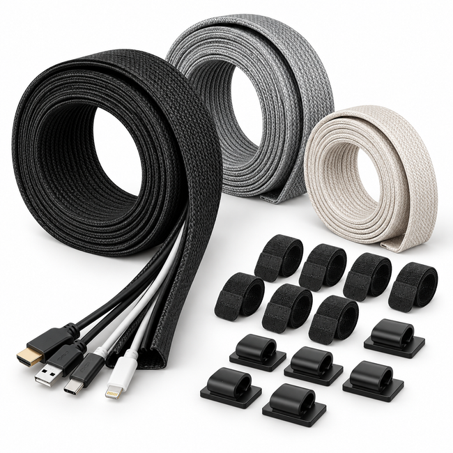 QENAVIRO™ LoopRoute Cable Sleeve Set