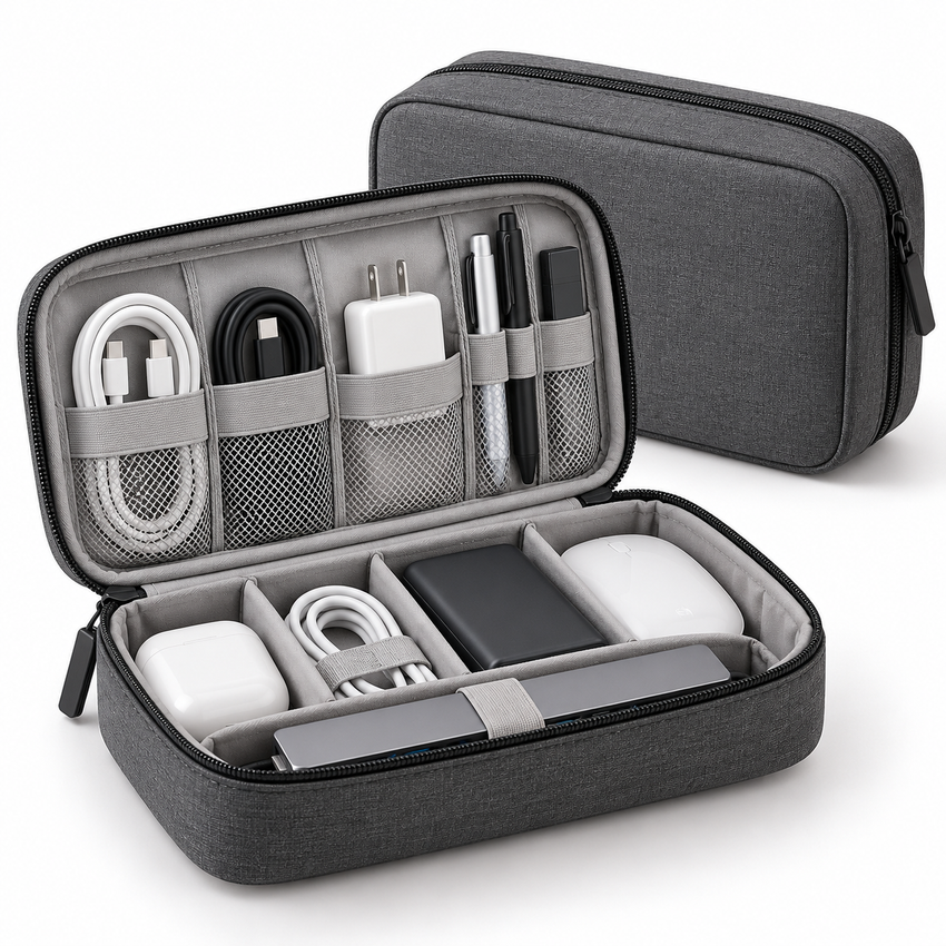 QENAVIRO™ TechNest Accessory Pouch