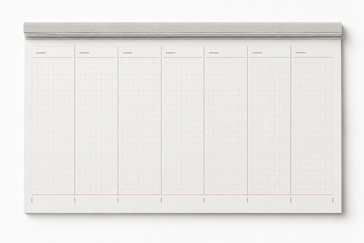 QENAVIRO™ Dayline Undated Planner