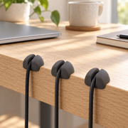 QENAVIRO™ CableAnchor Desk Clip Set