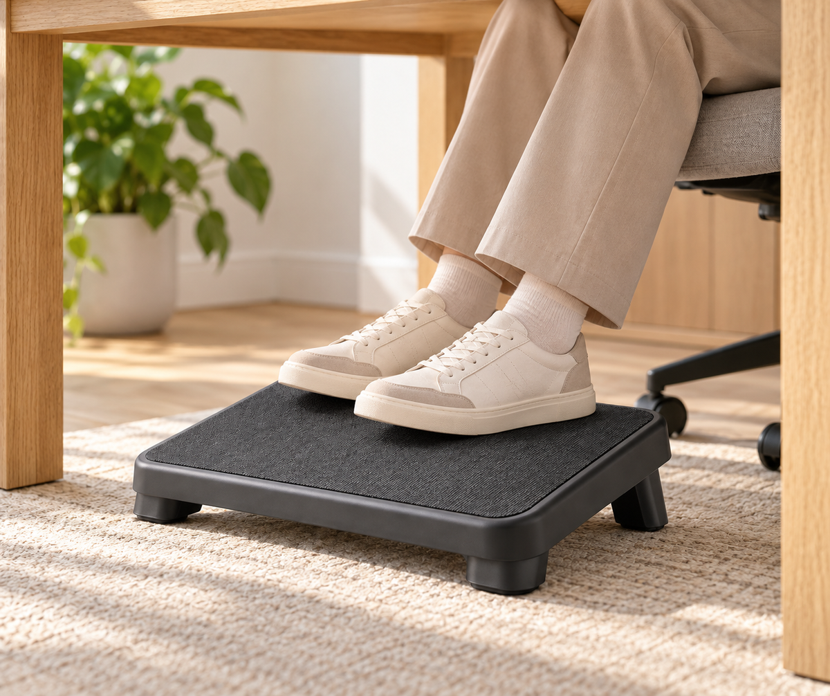 QENAVIRO™ GroundEase Under-Desk Footrest